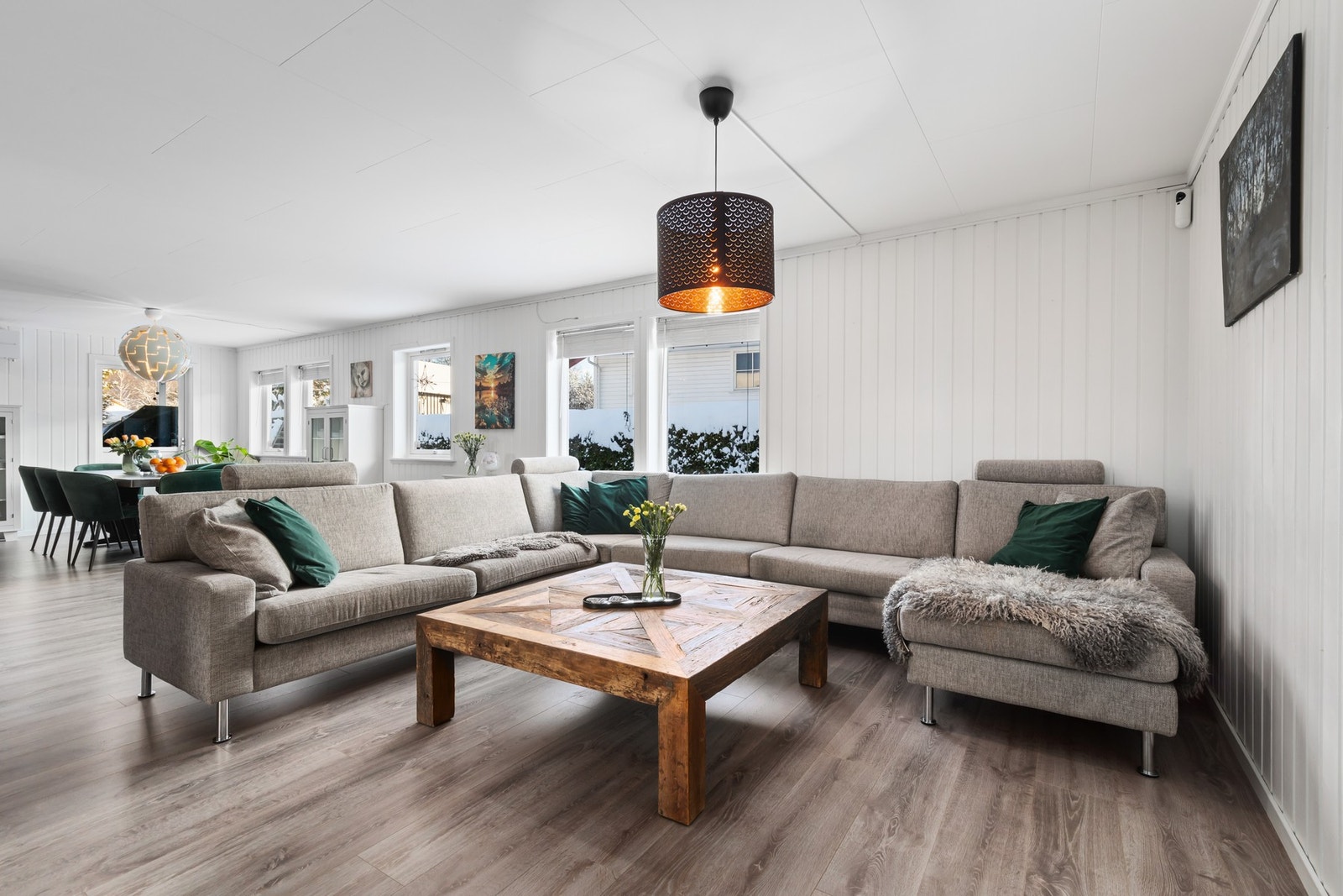 Koselig sofakrok. Galleribilde