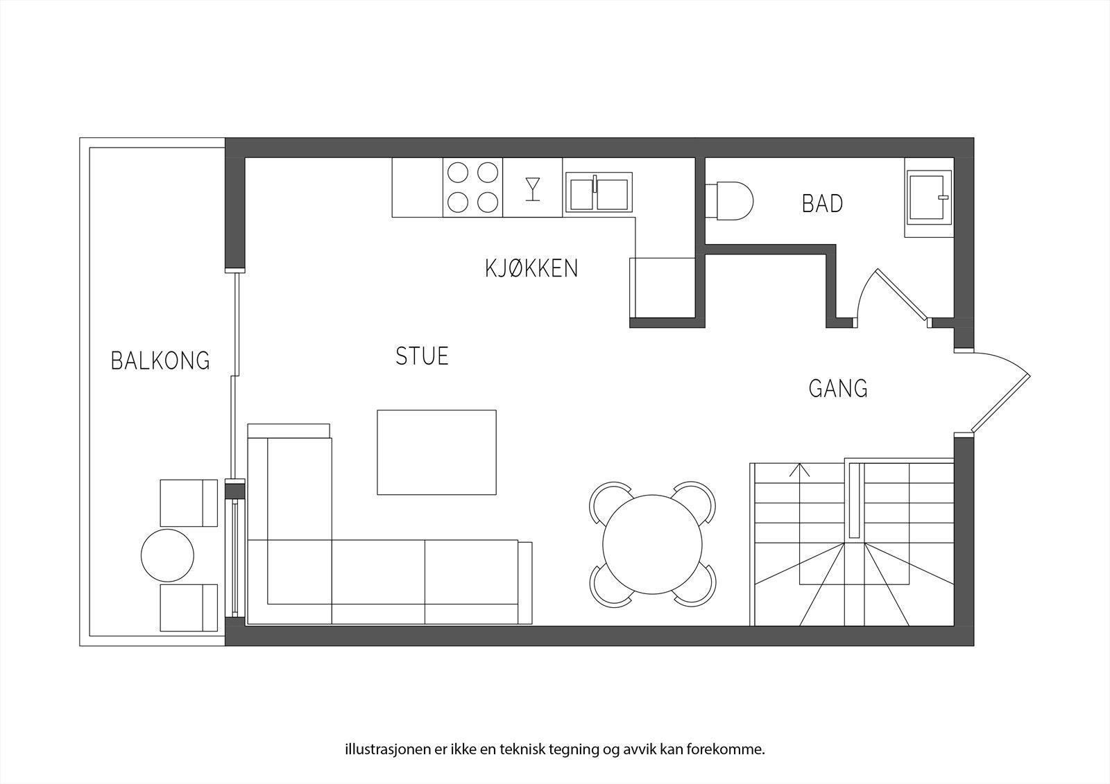 2. etasje. Galleribilde