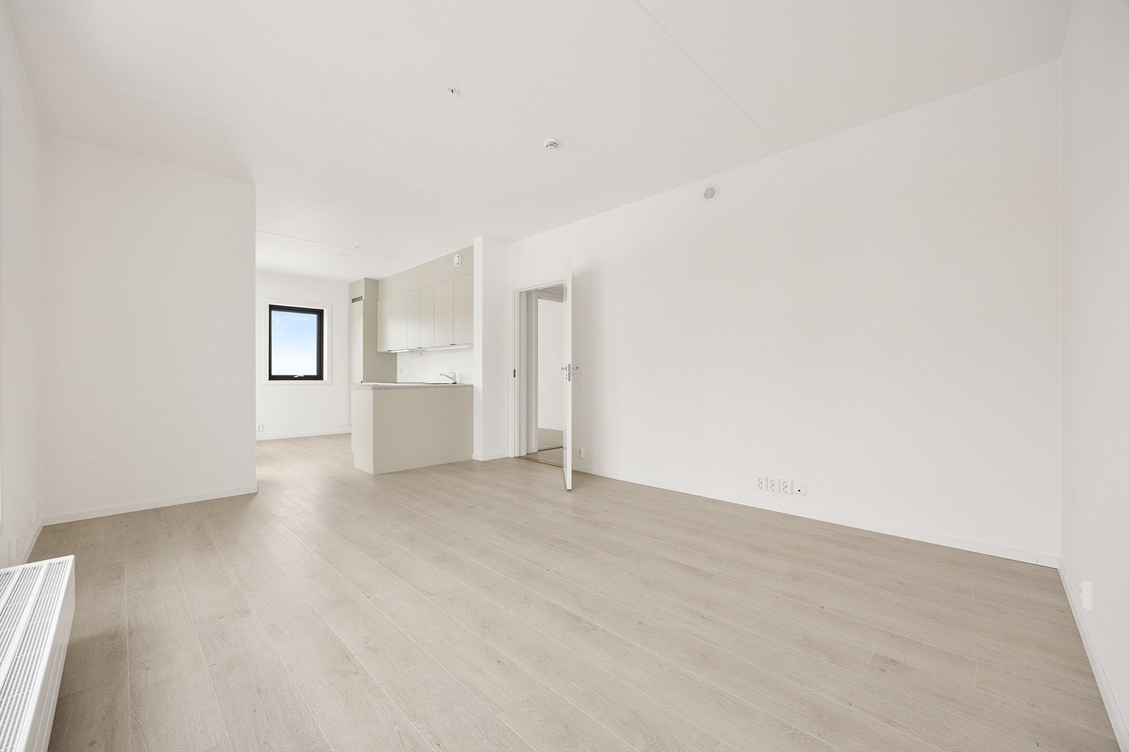 Leiligheten er helt ny og et flott utgangspunkt for å skape ditt eget hjem. Galleribilde