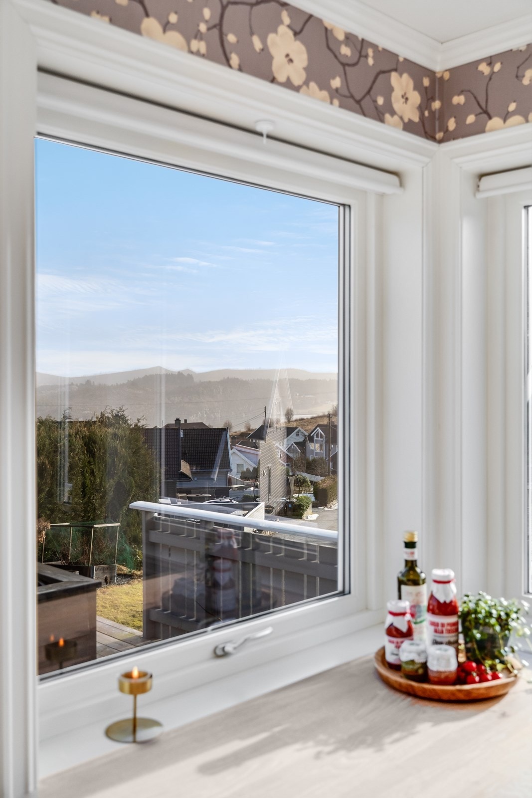 Utsikt fra kjøkken Galleribilde