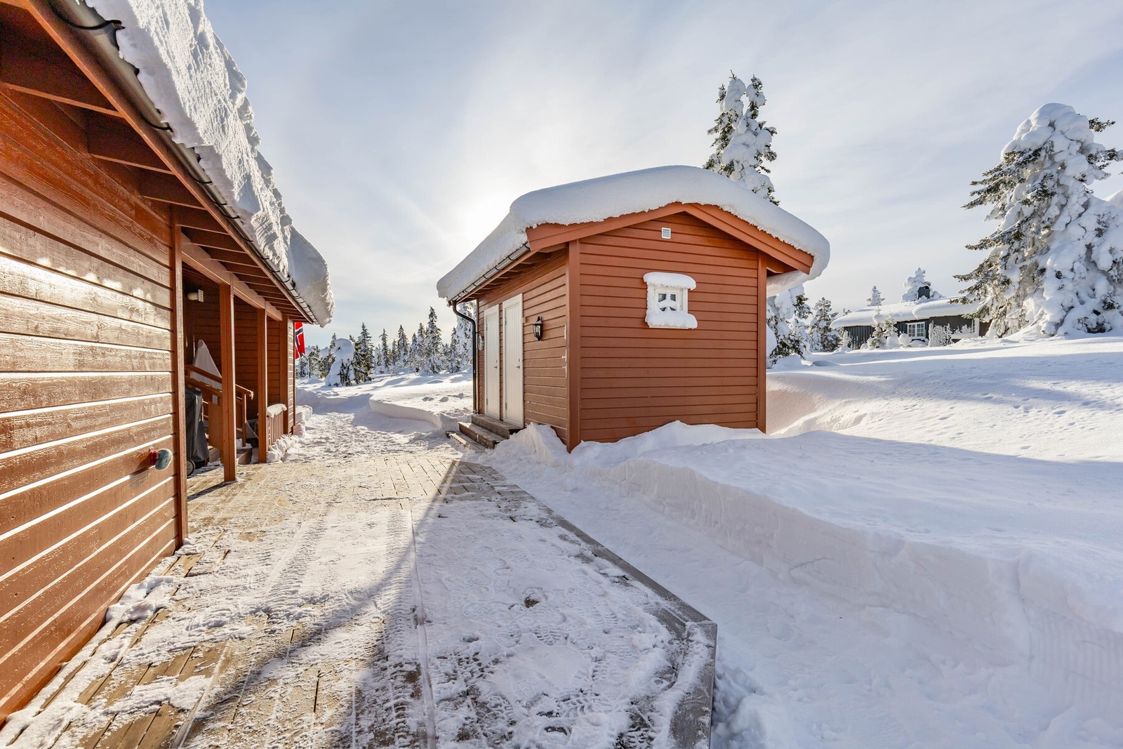 Frittstående bod Galleribilde