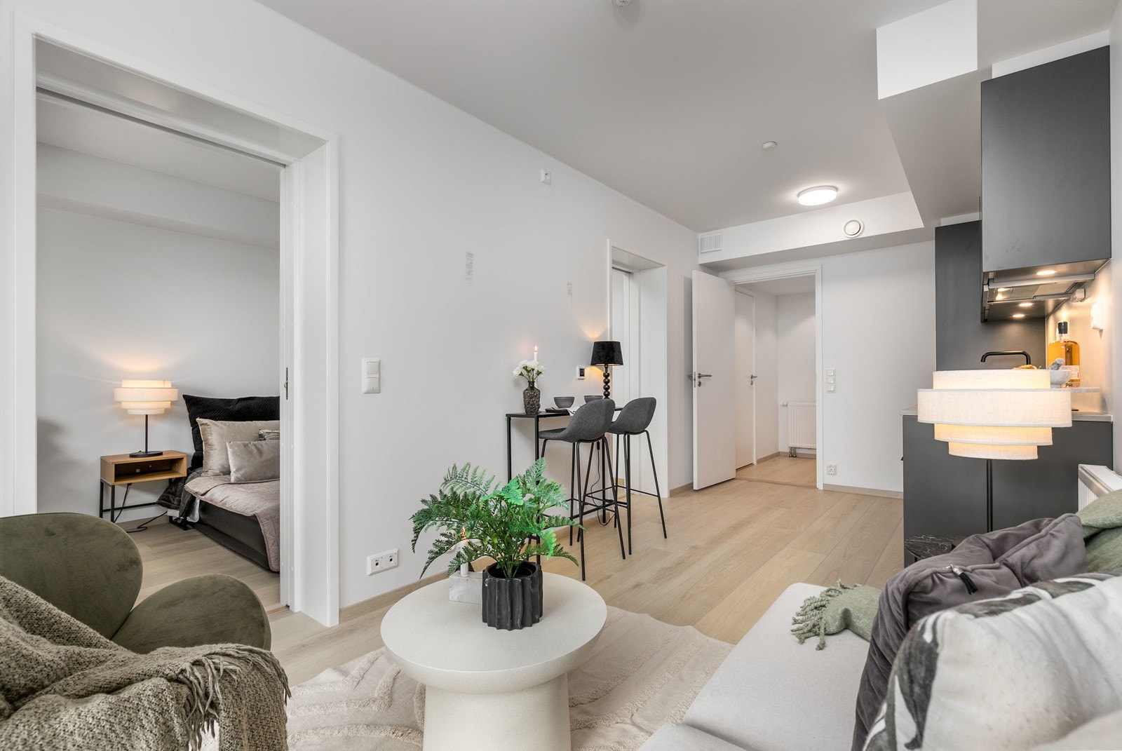 Grunnpakke for kabel-TV og internett er inkl. i felleskostnadene Galleribilde