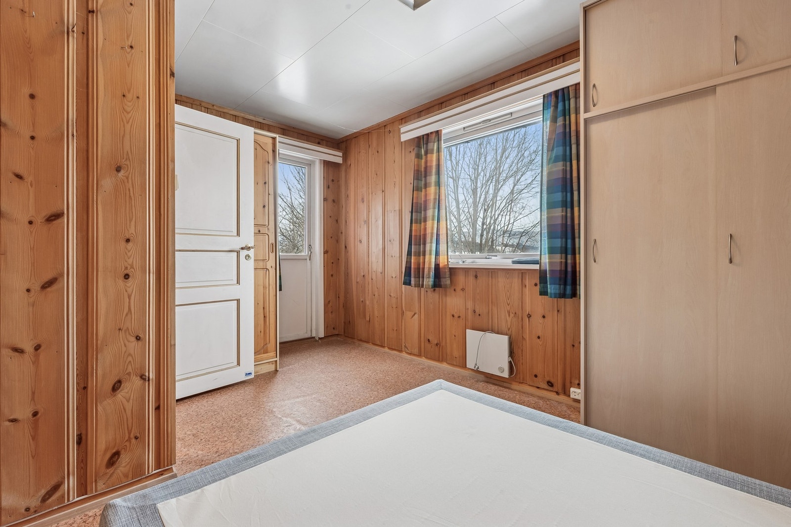 Fra hovedsoverom er tilgang til veranda. Galleribilde