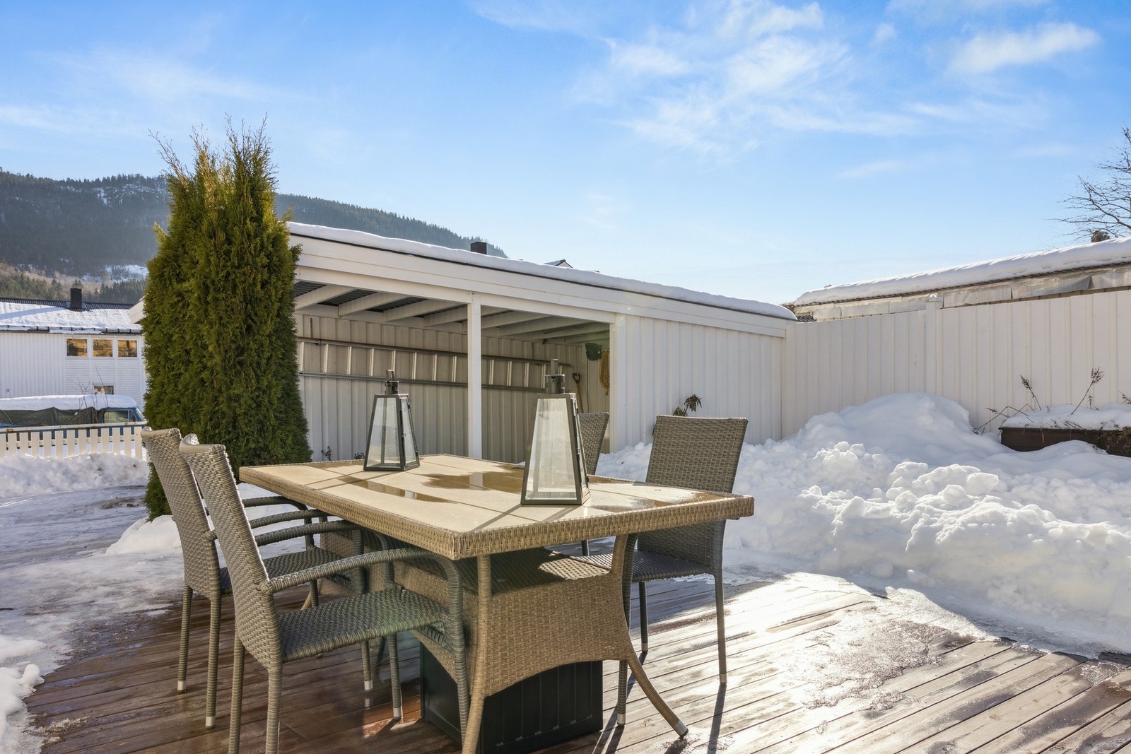 Flotte uteområder med gode solforhold hele dagen. Galleribilde