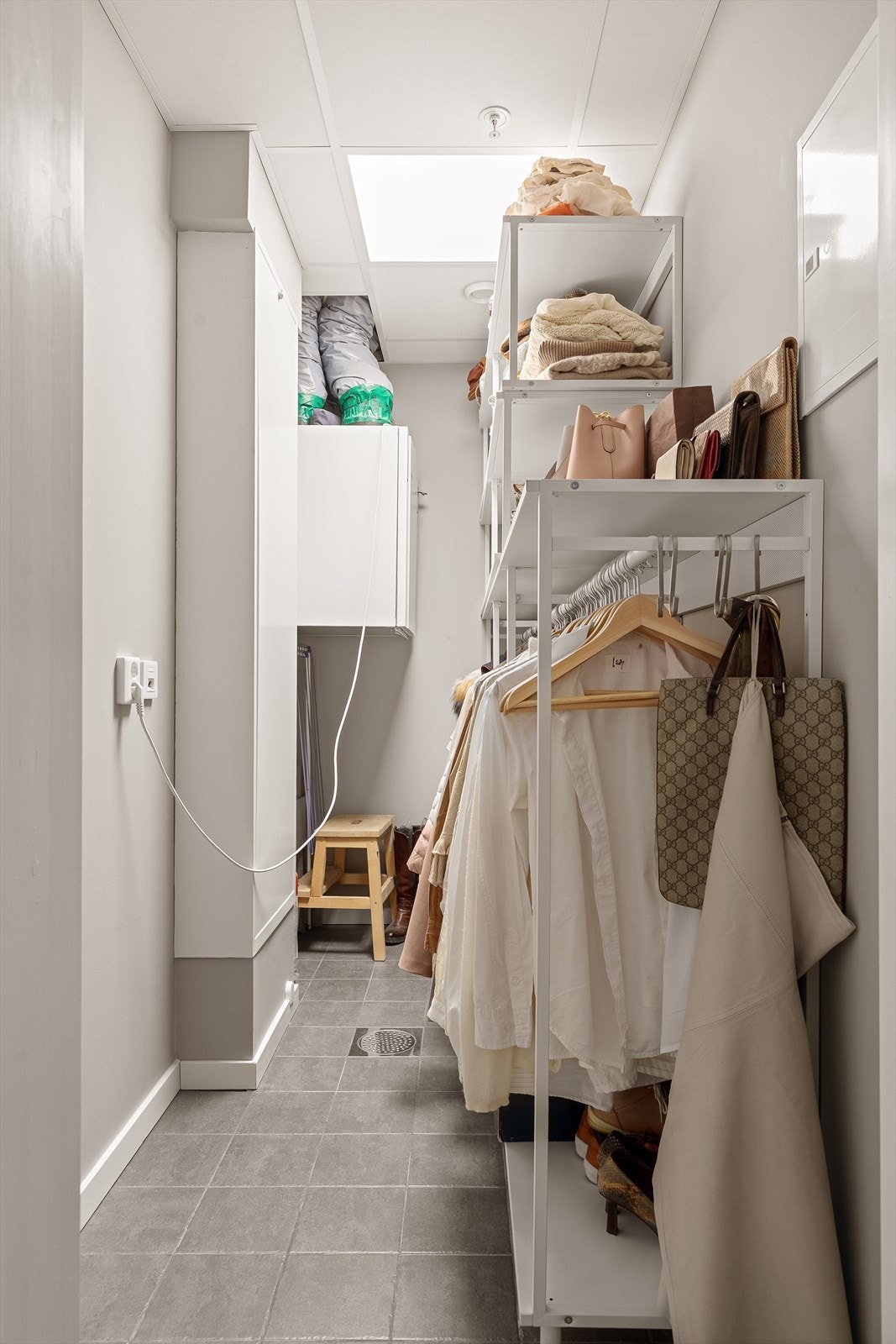 Praktisk innvendig bod/teknisk rom Galleribilde