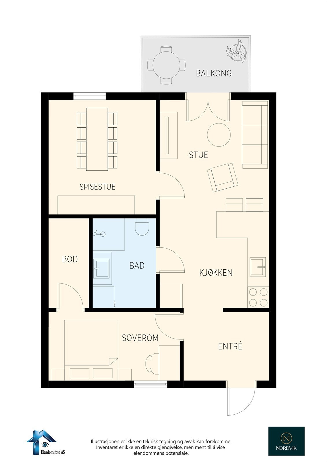 Planskisse Galleribilde