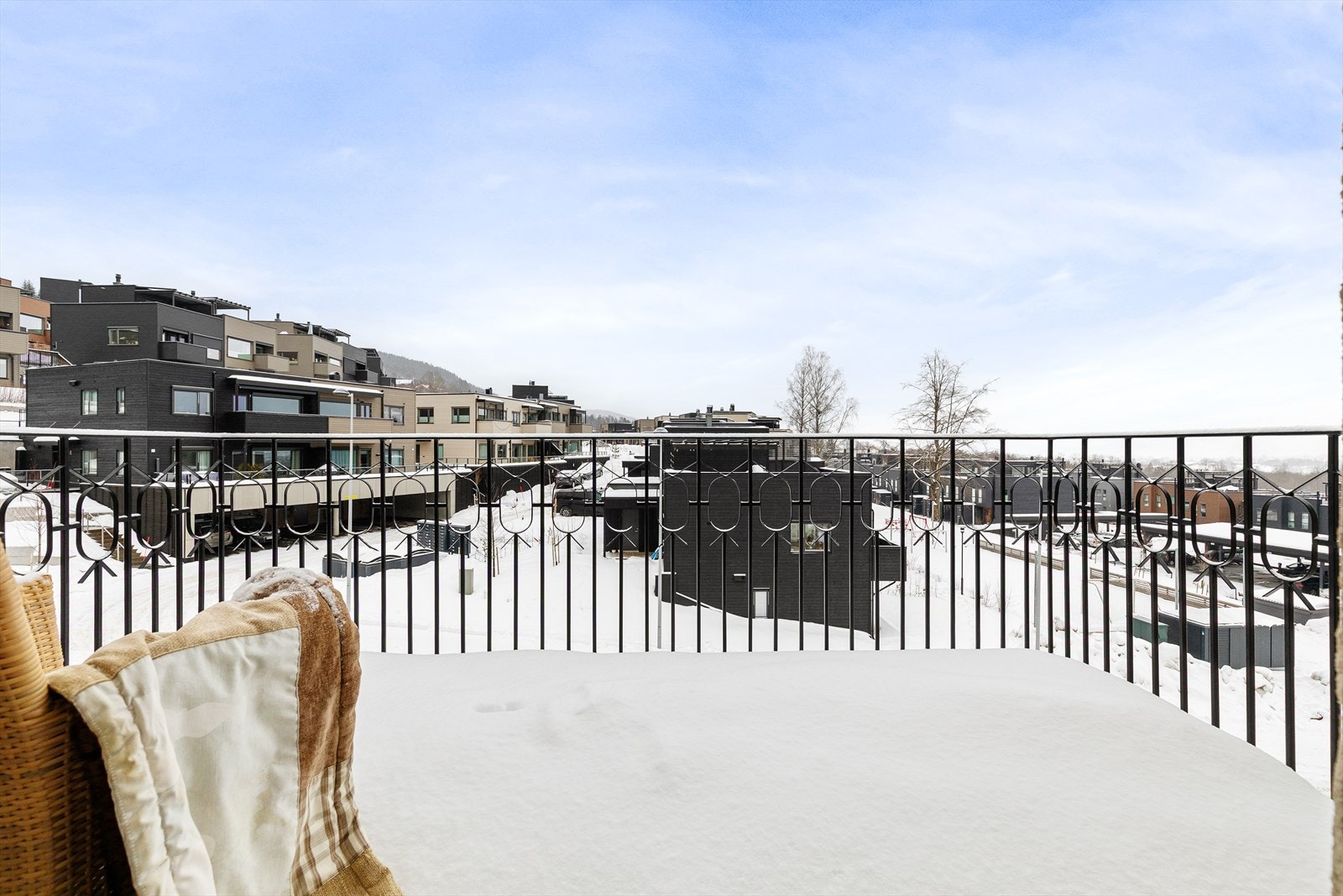 Balkongen er på ca. 7 kvm Galleribilde