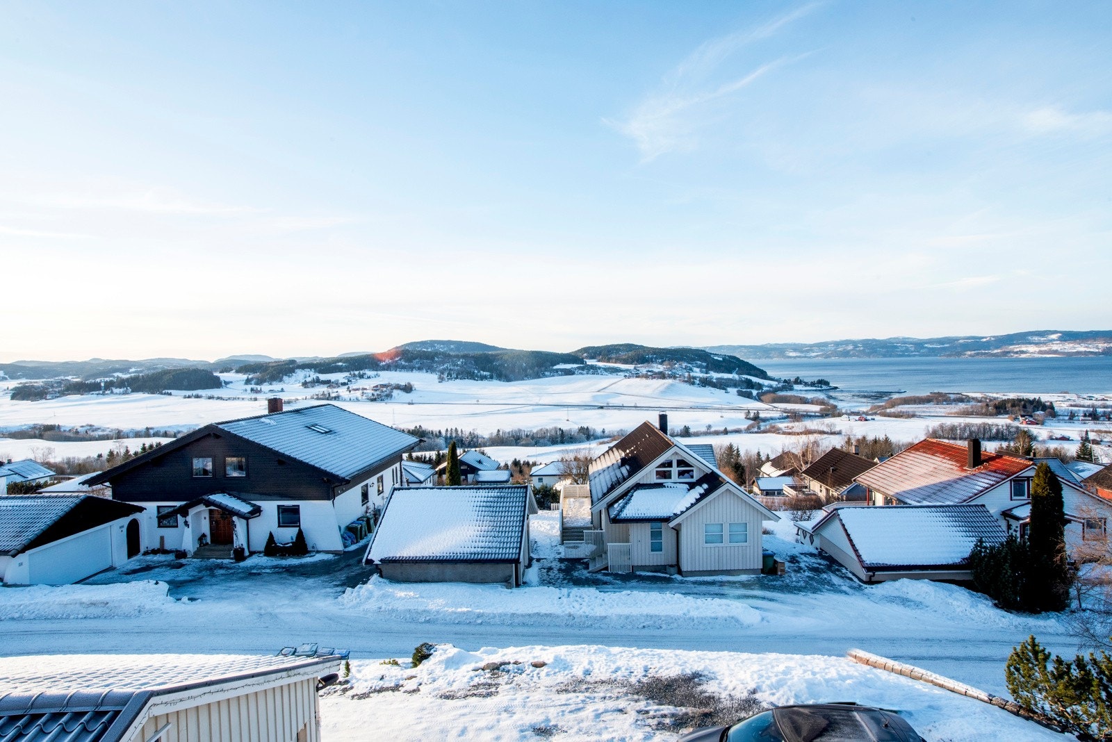 Fantastisk utsikt. Galleribilde