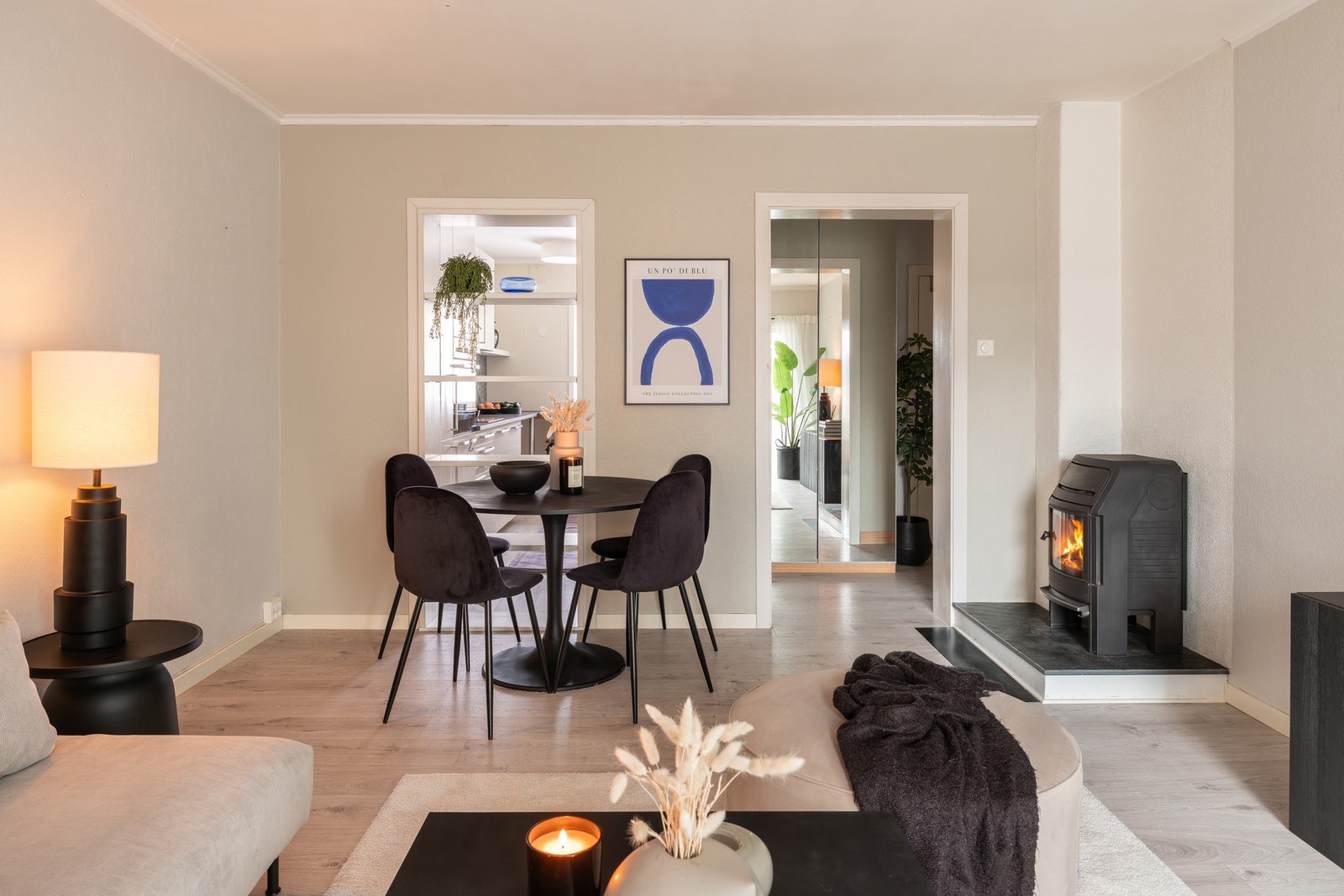 Fellesutgiftene inkluderer nesten alt (ikke strøm og innboforsikring). Galleribilde