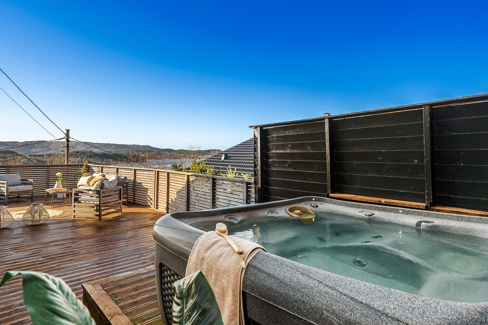 Boblebad medfølger i salget. Galleribilde