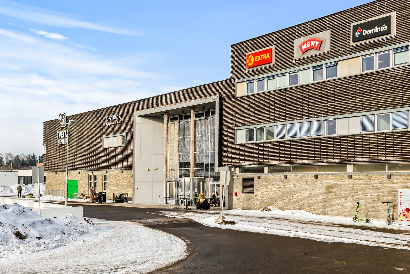 Her finner du alt du skulle trenge. Her finner du også t- banen. Galleribilde