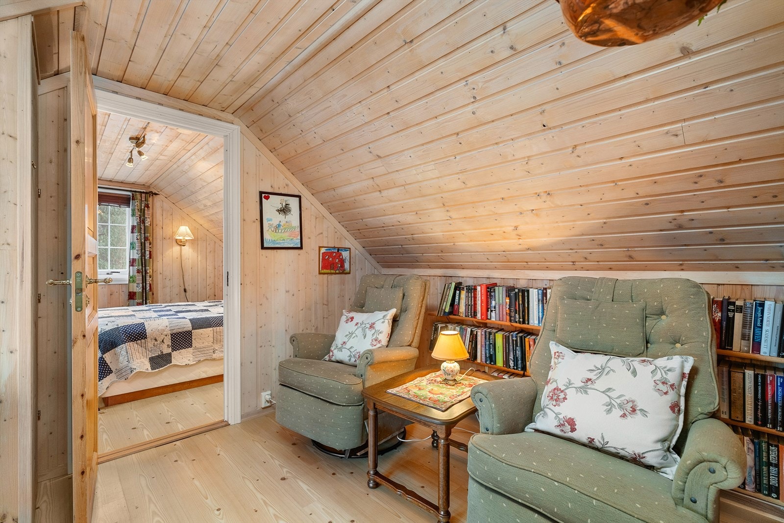 Loftstue Galleribilde