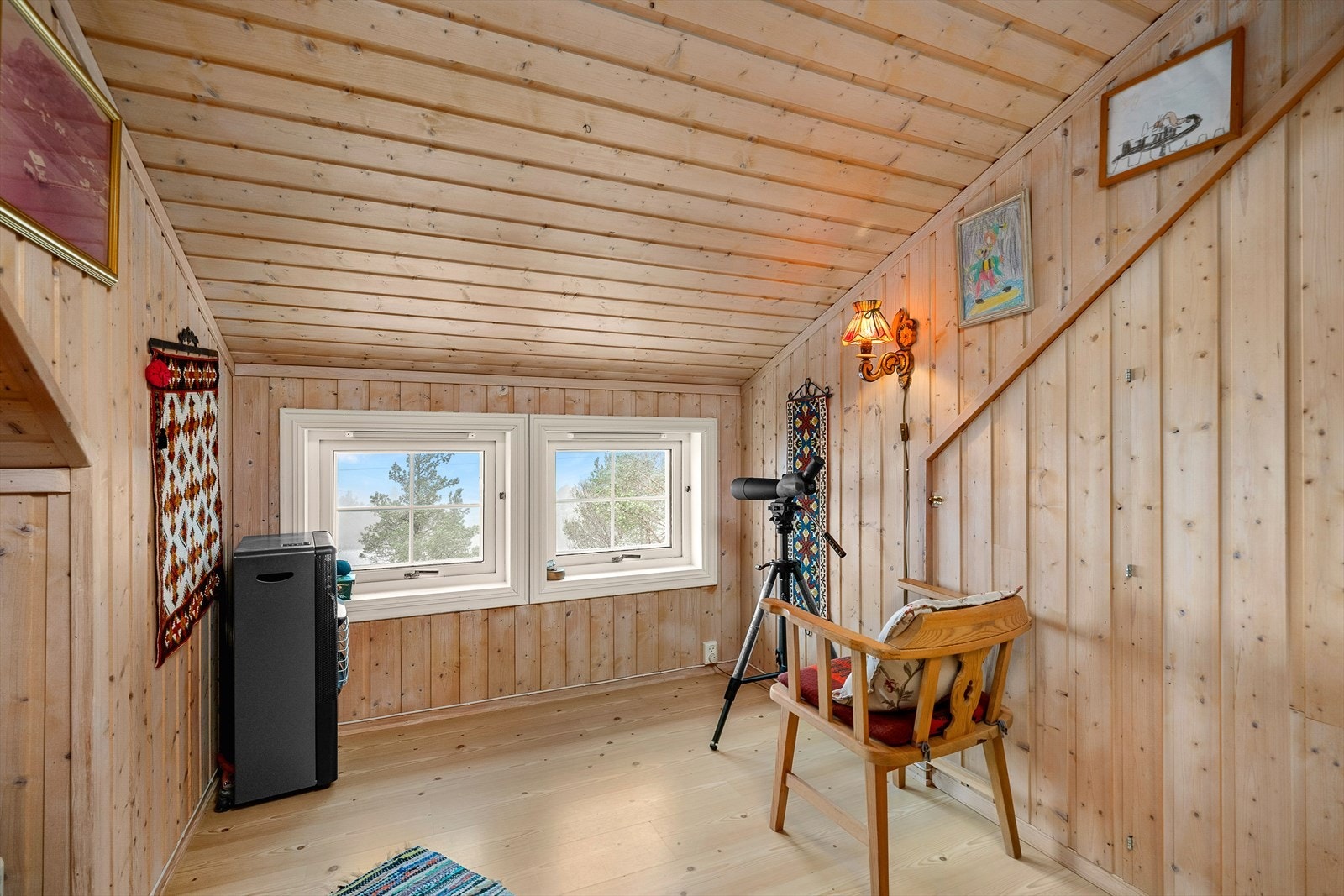 Loftstue Galleribilde