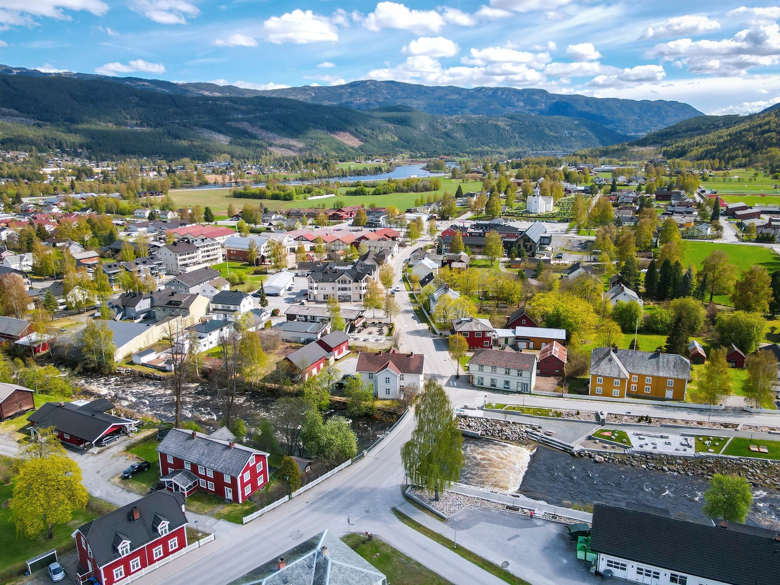 Nesbyen sentrum.
Foto: Lars Storheim Galleribilde