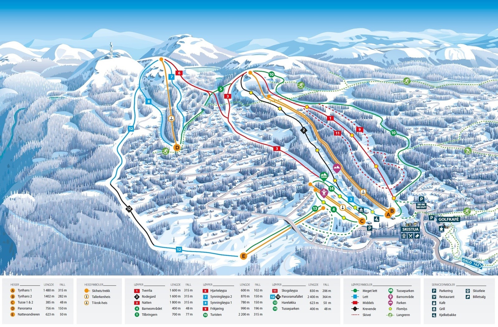 Nesfjellet Alpinsenter Galleribilde