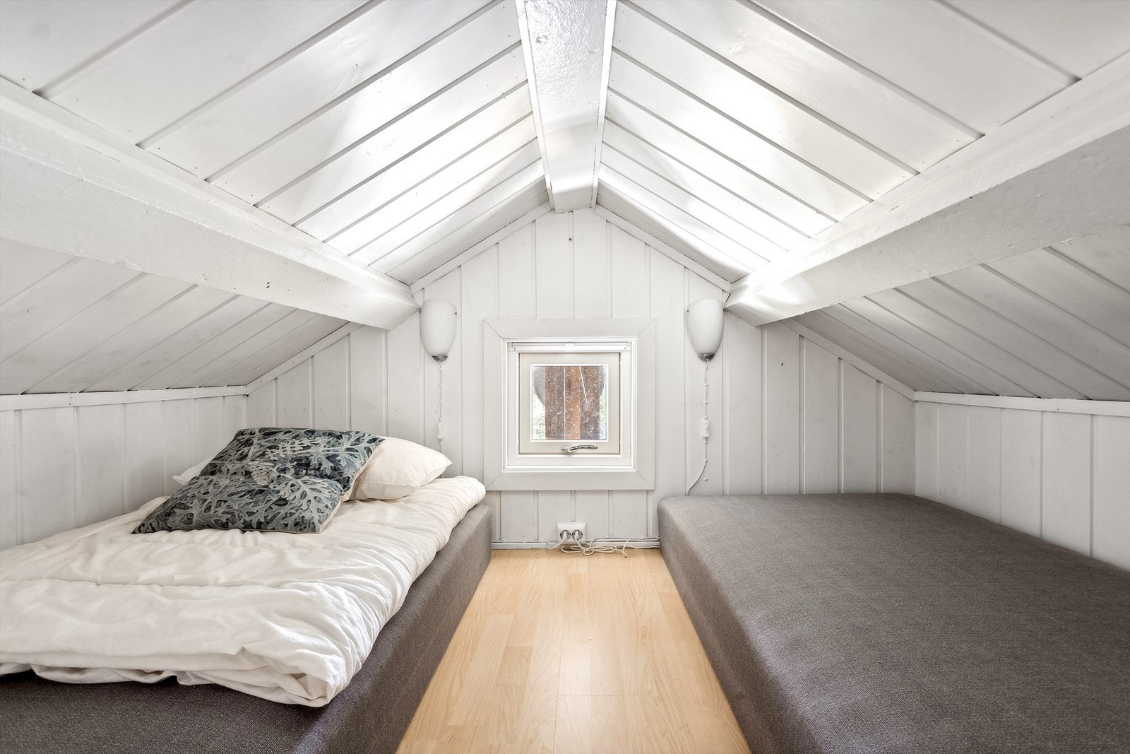 To soveplasser på hems. Galleribilde