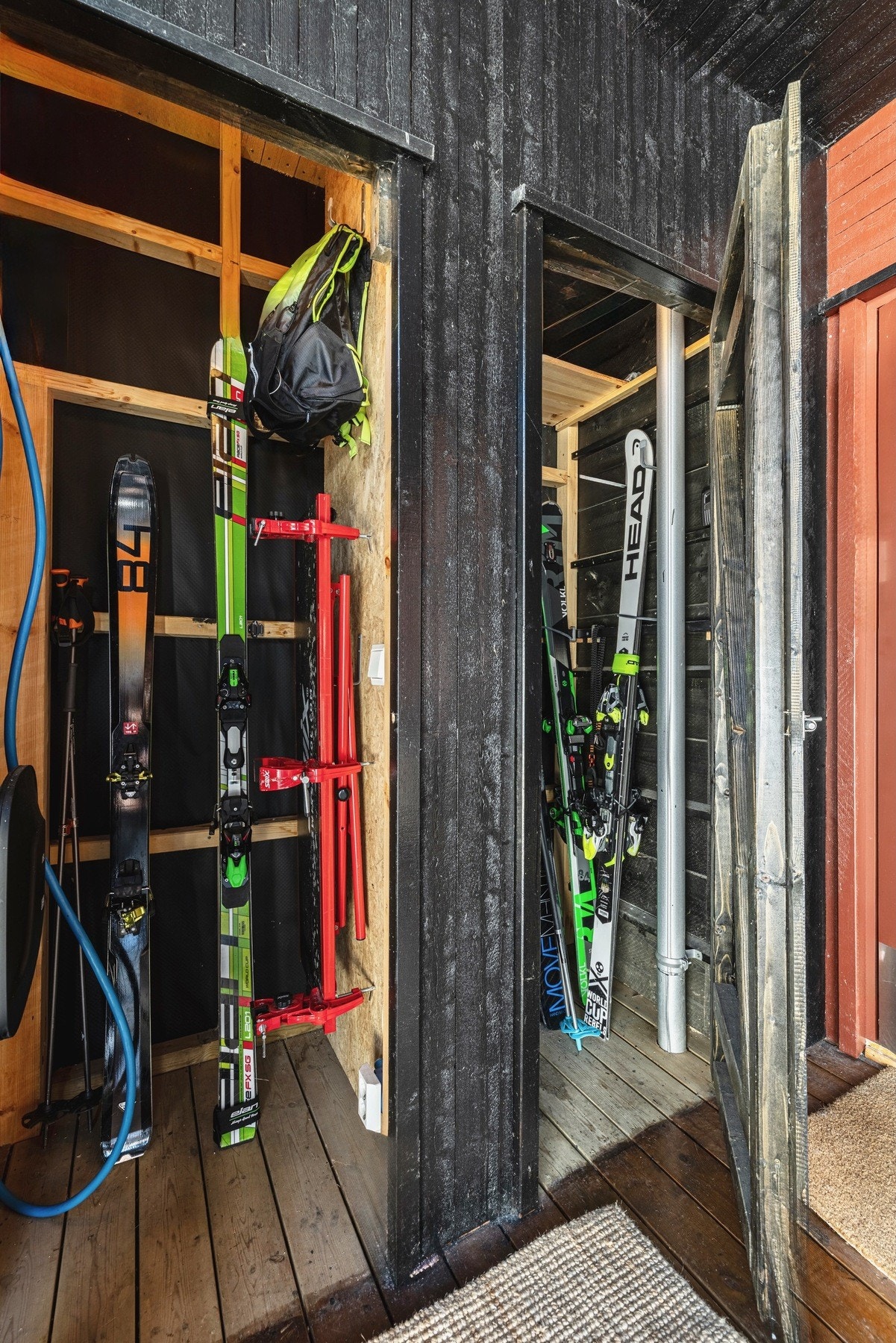 God oppbevaringsplass i bodene. Galleribilde