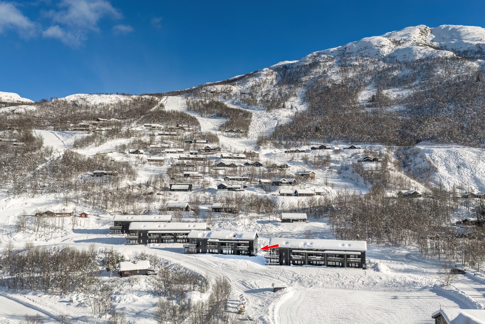 En beliggenhet som er det perfekte utgangspunktet for aktiviteter i fjellet året rundt! Galleribilde