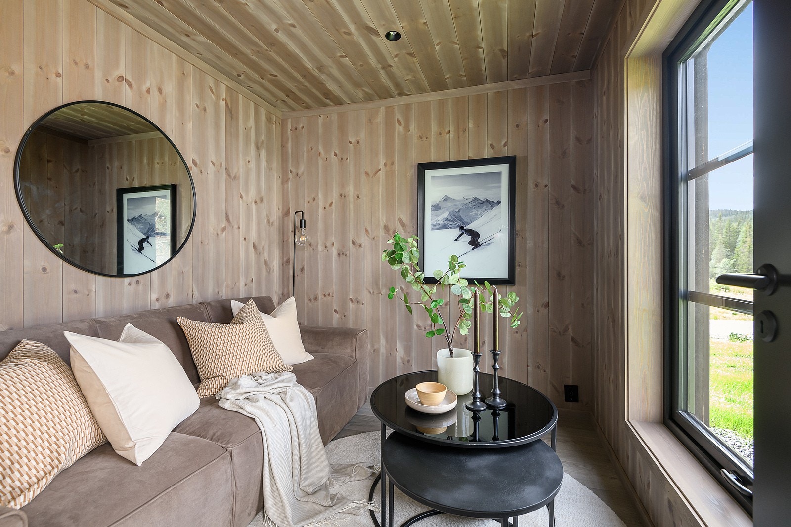 Potensielt kan det være 11 sengeplasser fordelt på soverommene. Galleribilde