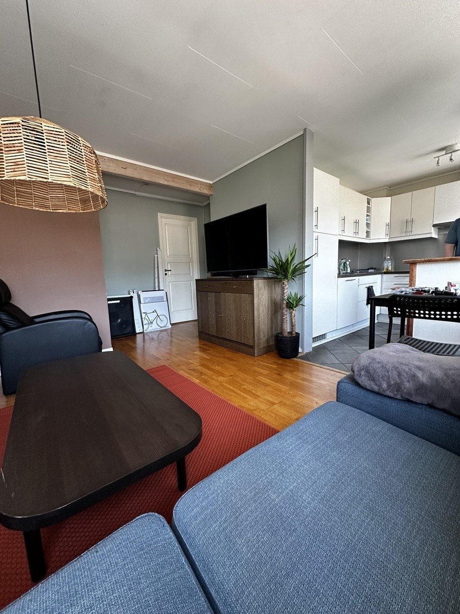 Stue mot kjøkken Galleribilde