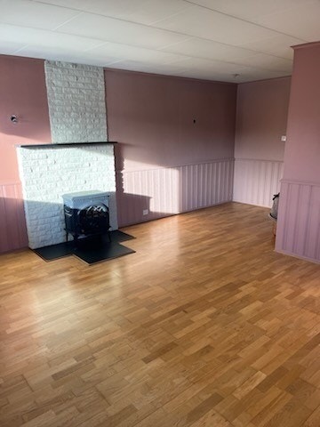 Stue med peis Galleribilde