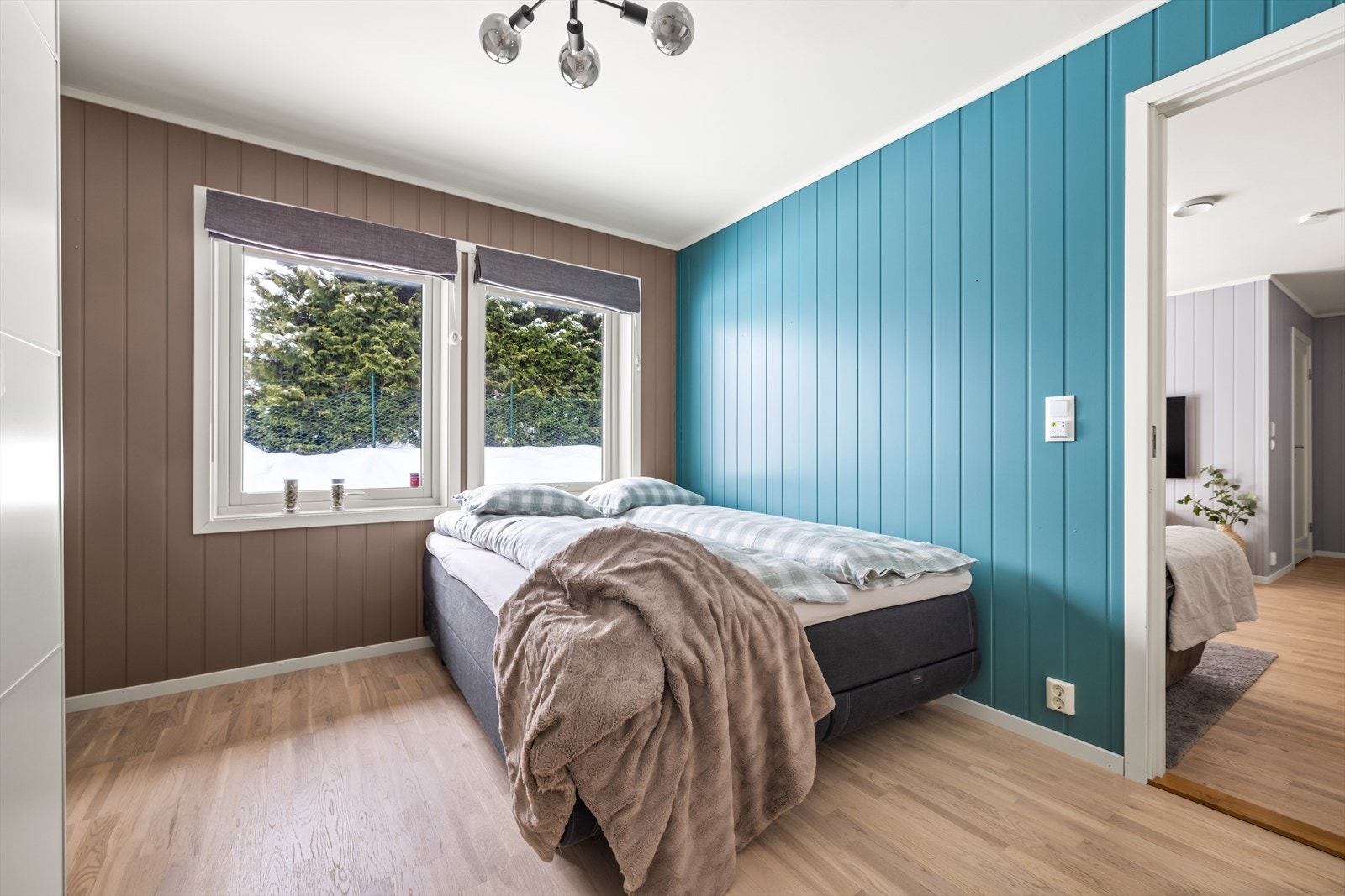 I 1. etasje ligger 3 av 4 soverom. Galleribilde