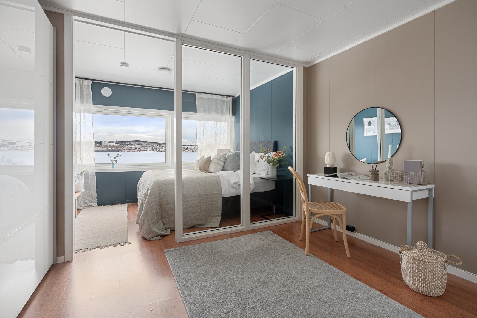 Soverommet ligger i øvre plan og er av god størrelse! Galleribilde