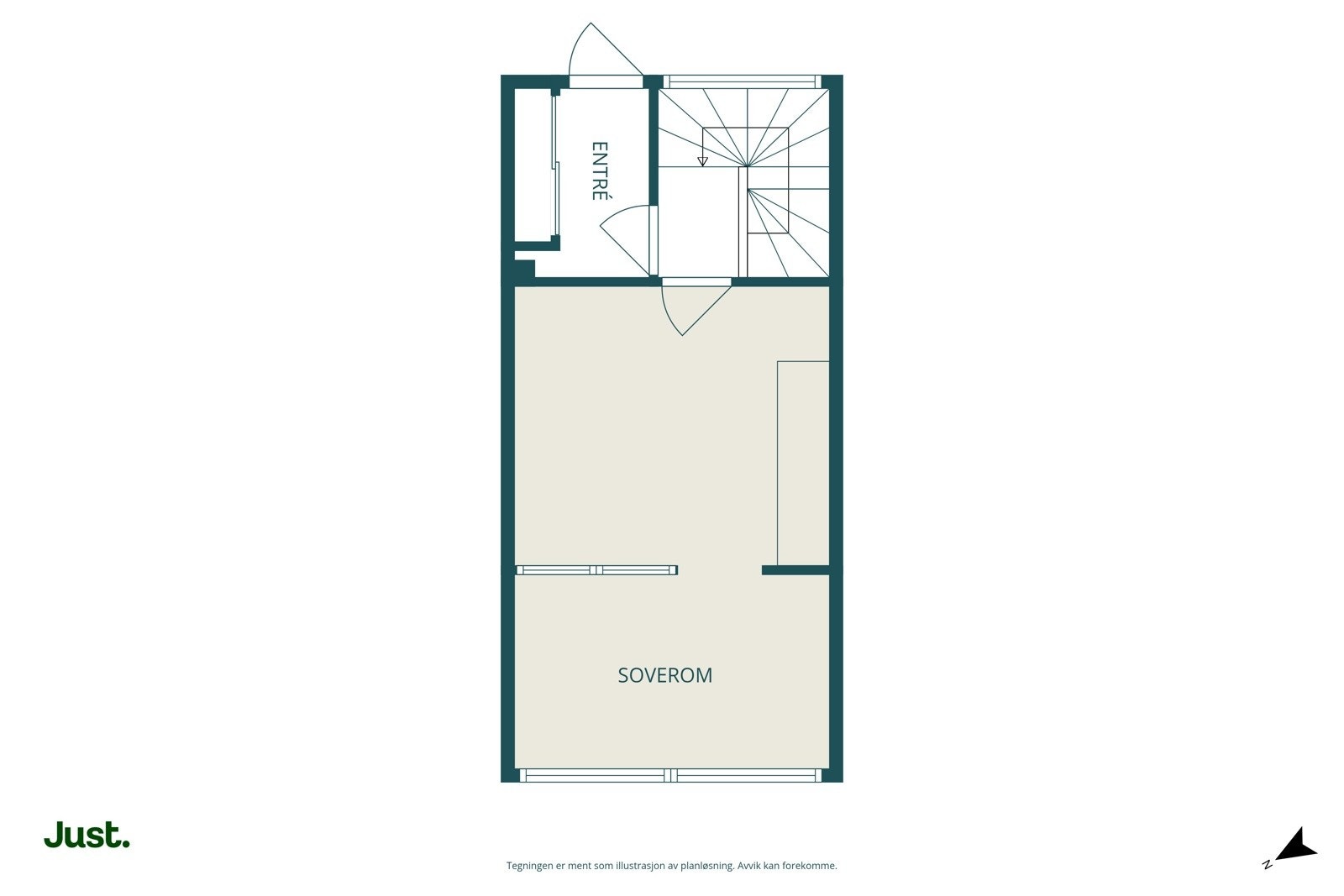 Planskisse 2. etasje Galleribilde