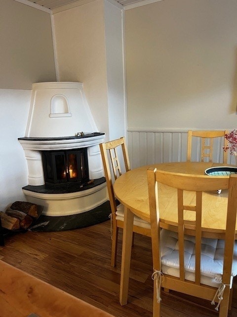 Kjøkken med peis Galleribilde