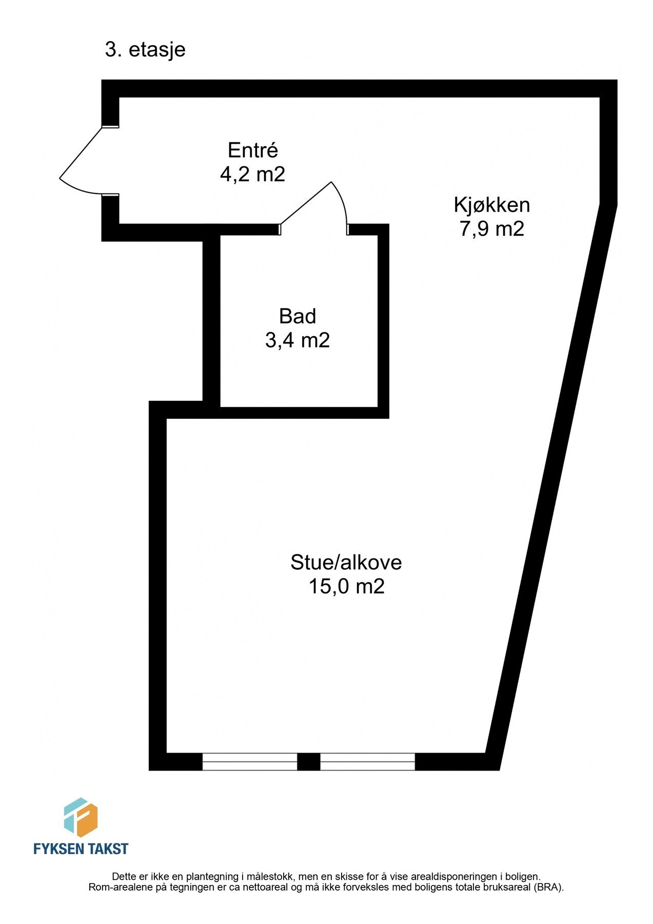 Planskisse. Galleribilde