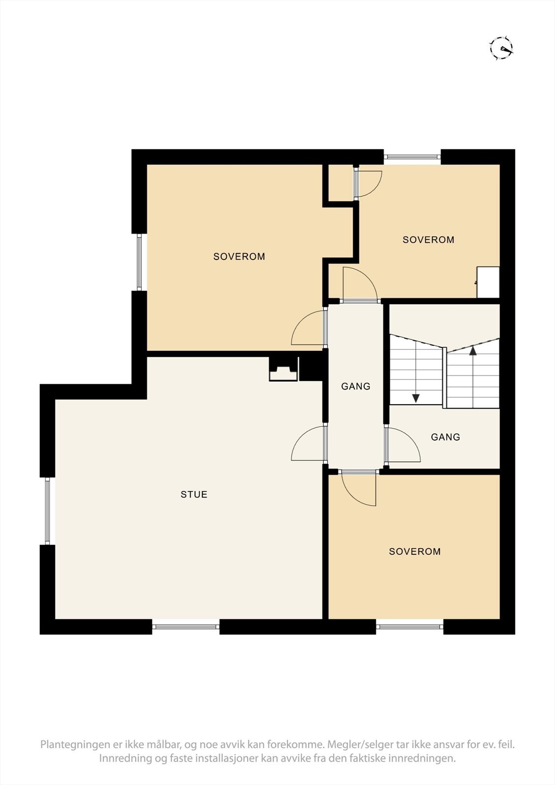 Plantegninger 2. etasje. Galleribilde