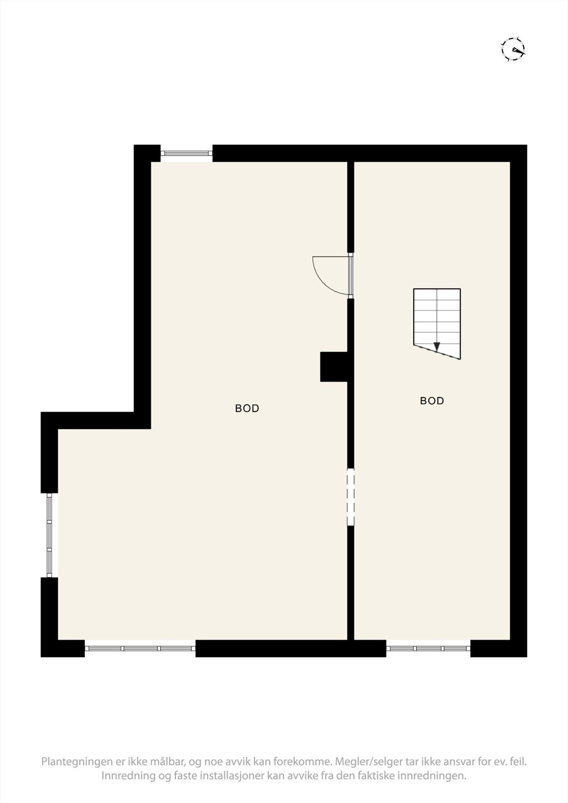 Plantegninger kjeller. Galleribilde