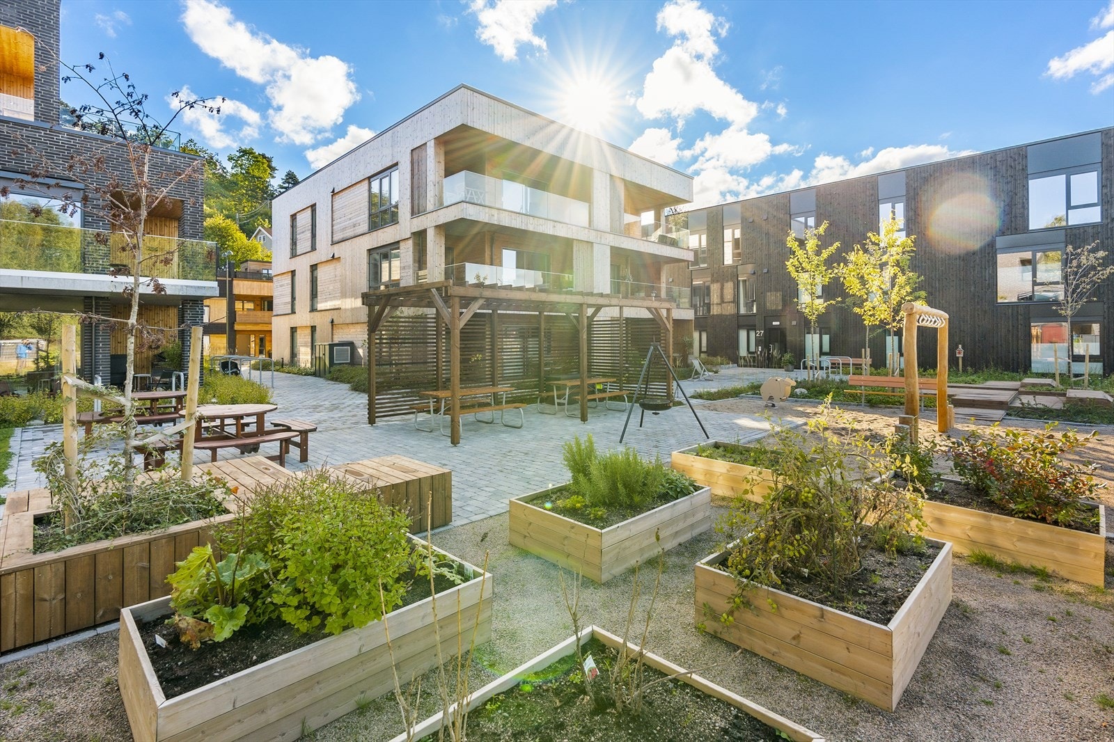 Sameiet har nydelige fellesområder. Galleribilde