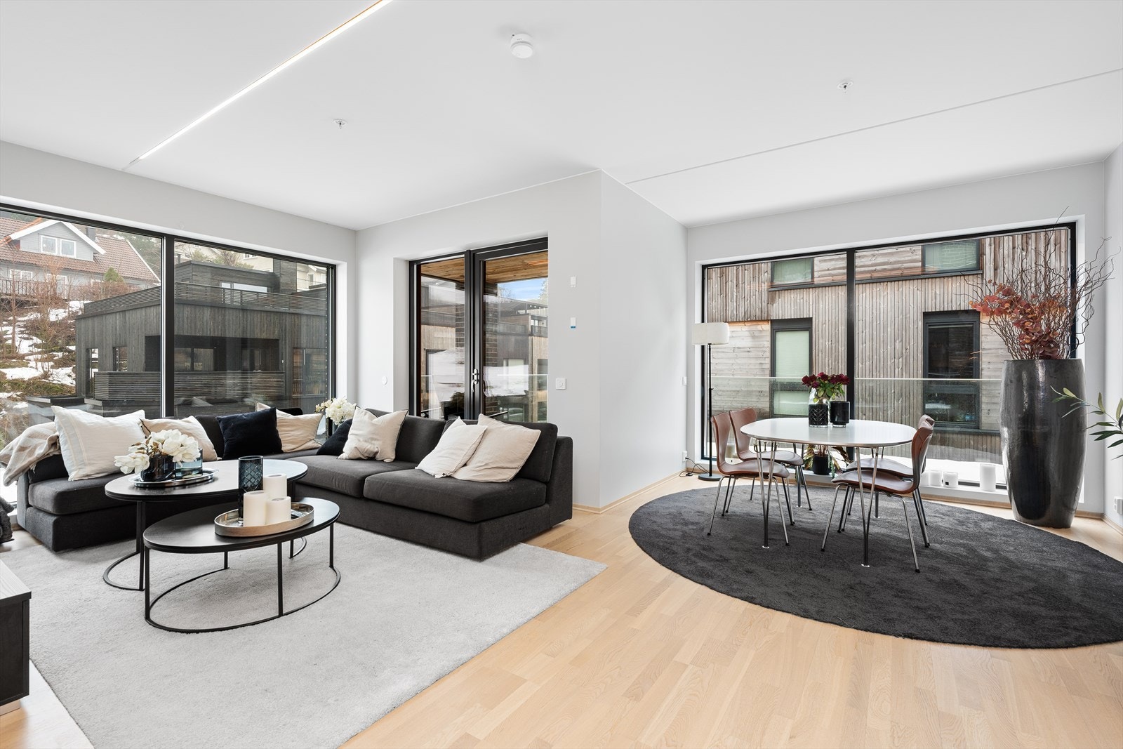 Stue med dagens innredning. Galleribilde