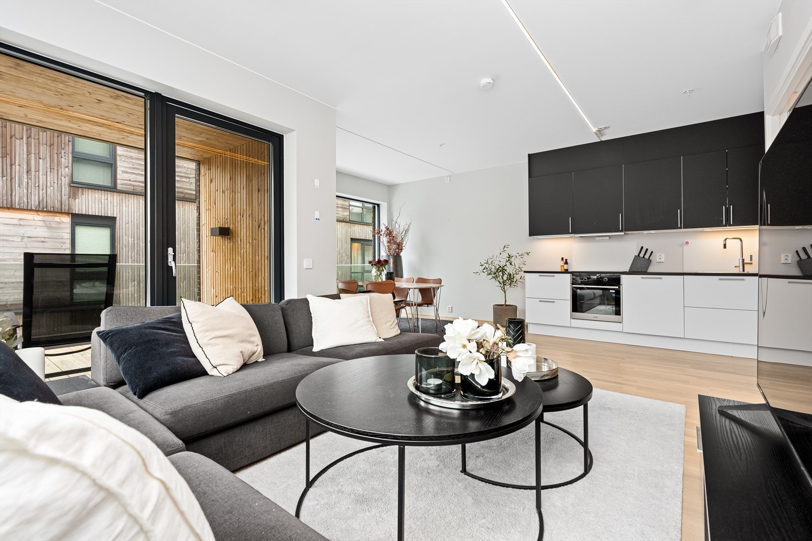 Stue med dagens innredning. Galleribilde