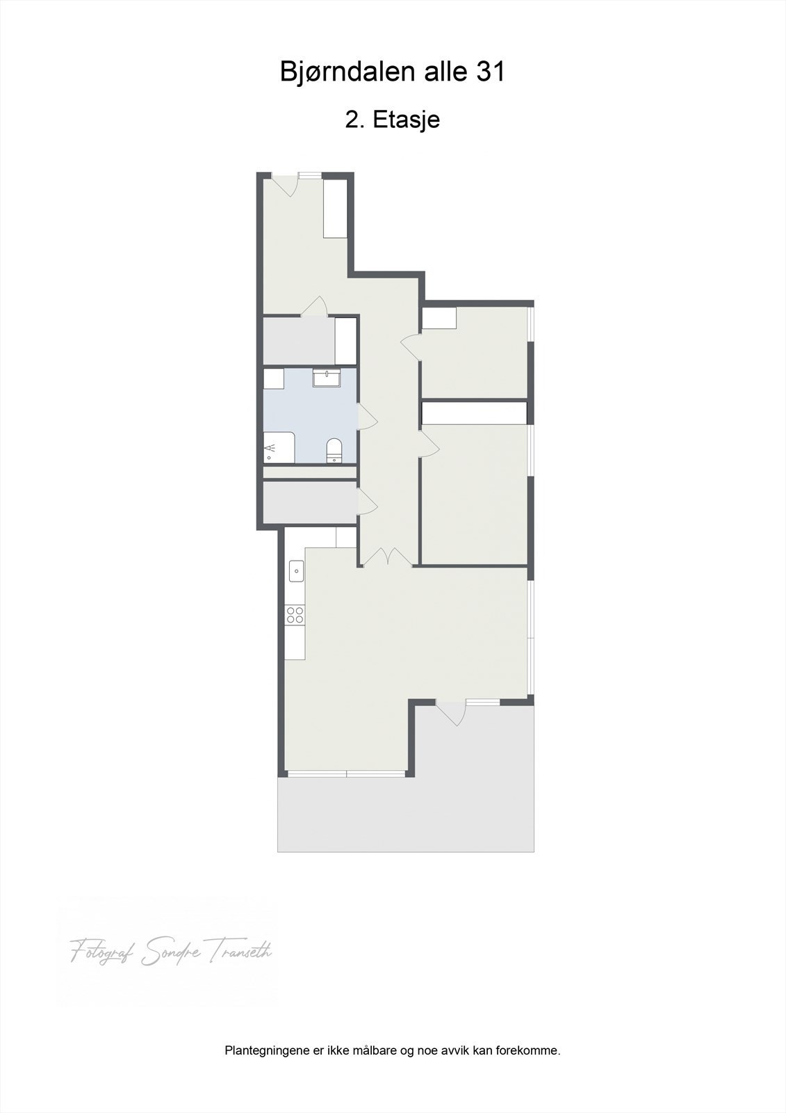 Planskisse 2D. Galleribilde