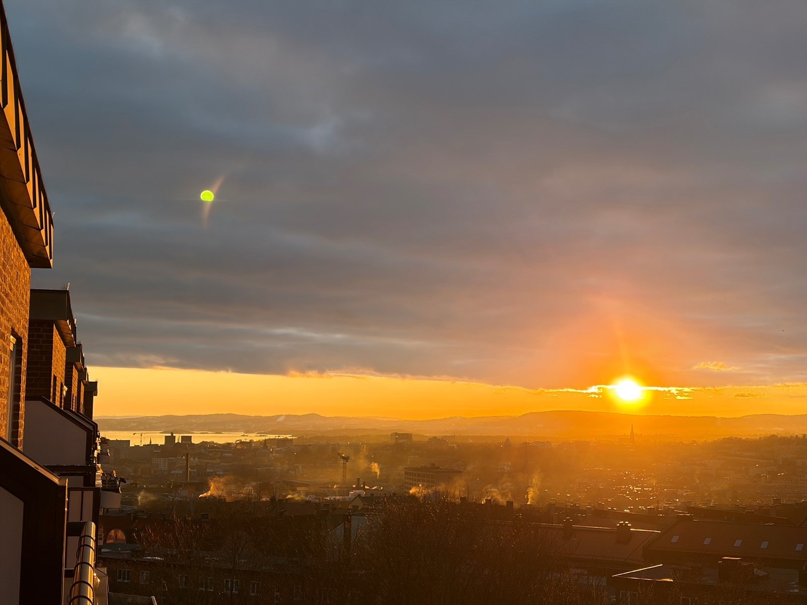 Selgers eget foto fra balkongen Galleribilde