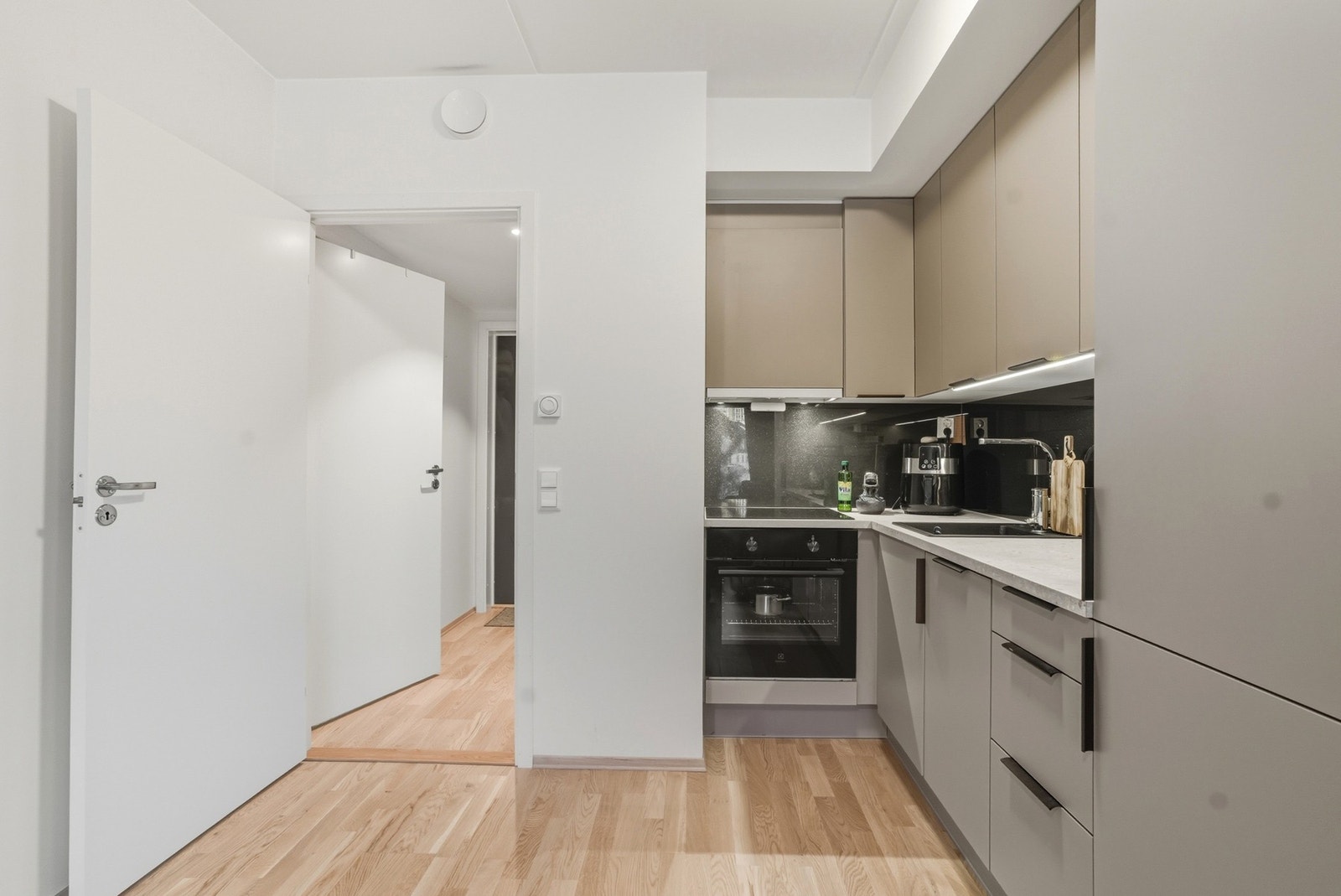 Planløsningen sørger for en effektiv oppdeling av leiligheten Galleribilde