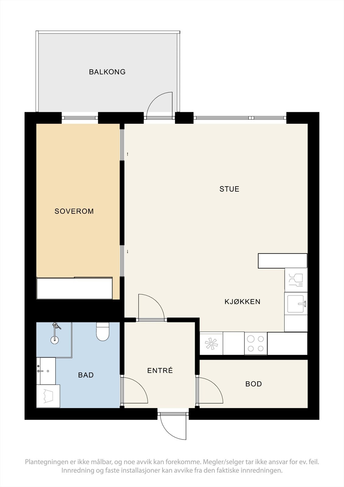 Plantegning. Galleribilde