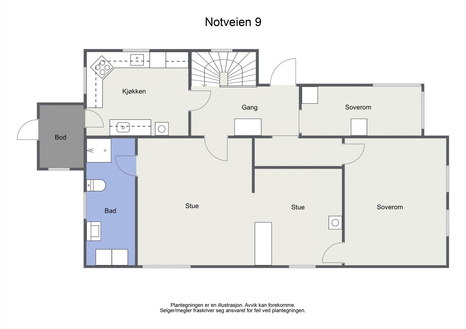 Notveien 9 - 1. Etasje Galleribilde