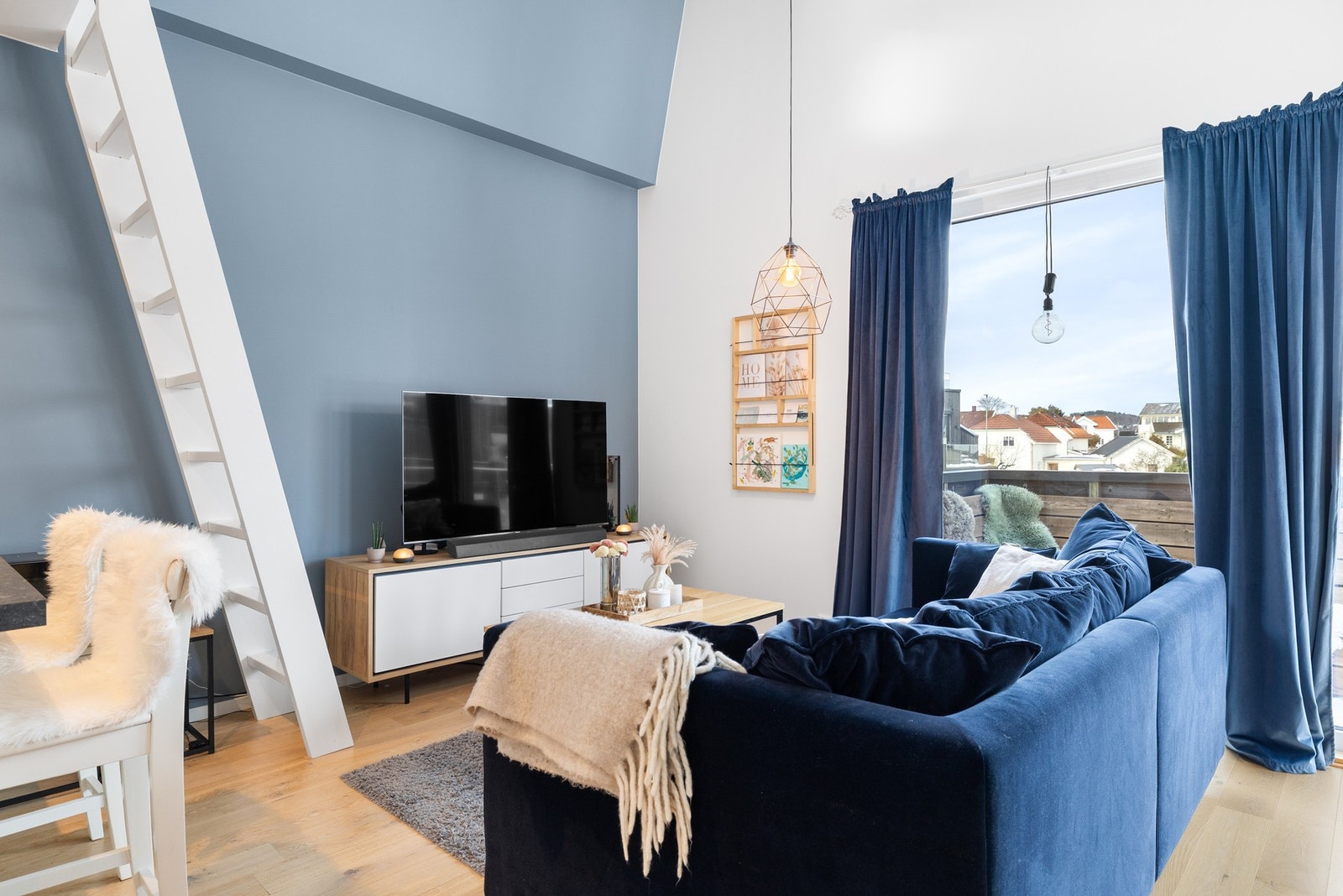 Stue i moderne utførelse. Galleribilde