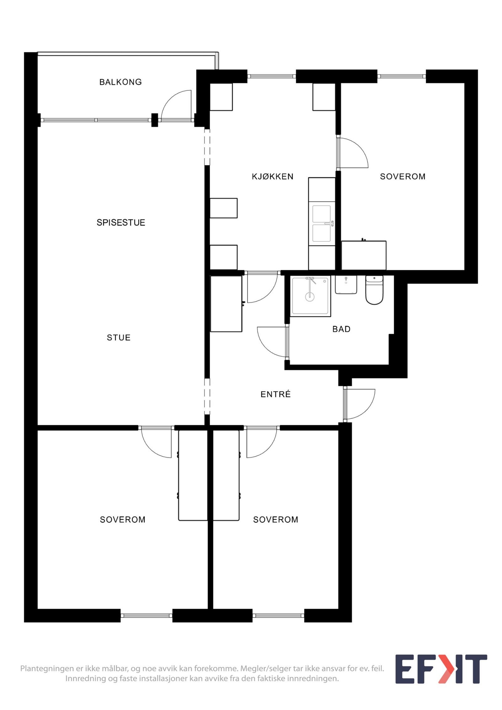 Plantegning. Galleribilde