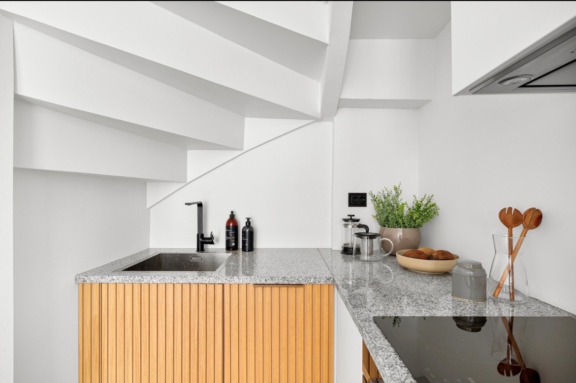 Innbydende kjøkken Galleribilde