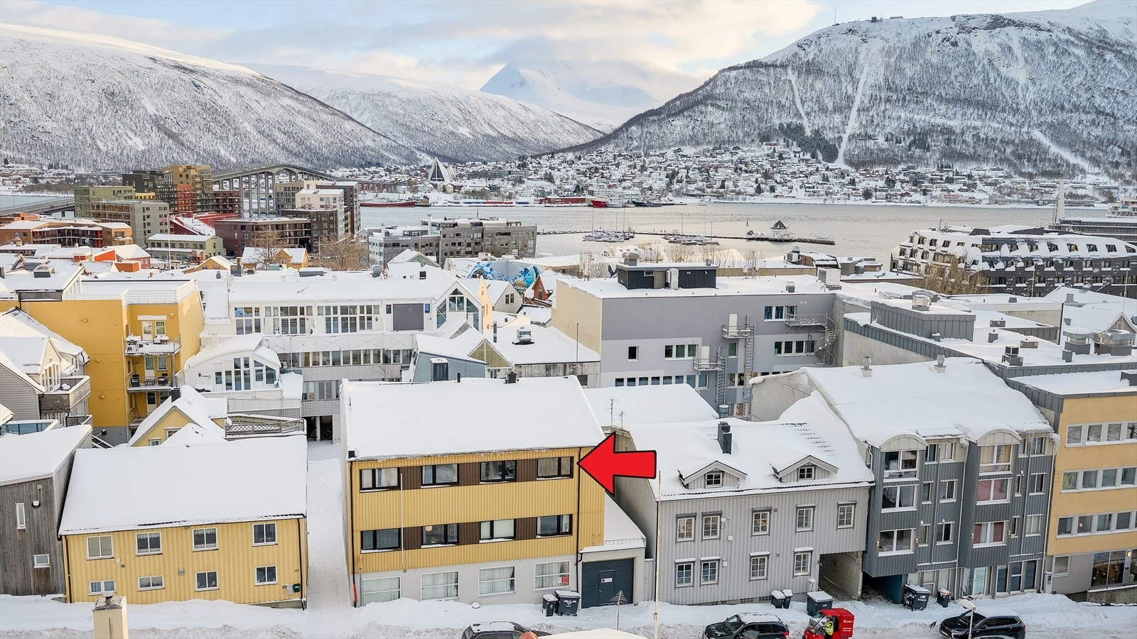 Leiligheten ligger i 3. etasje. Galleribilde