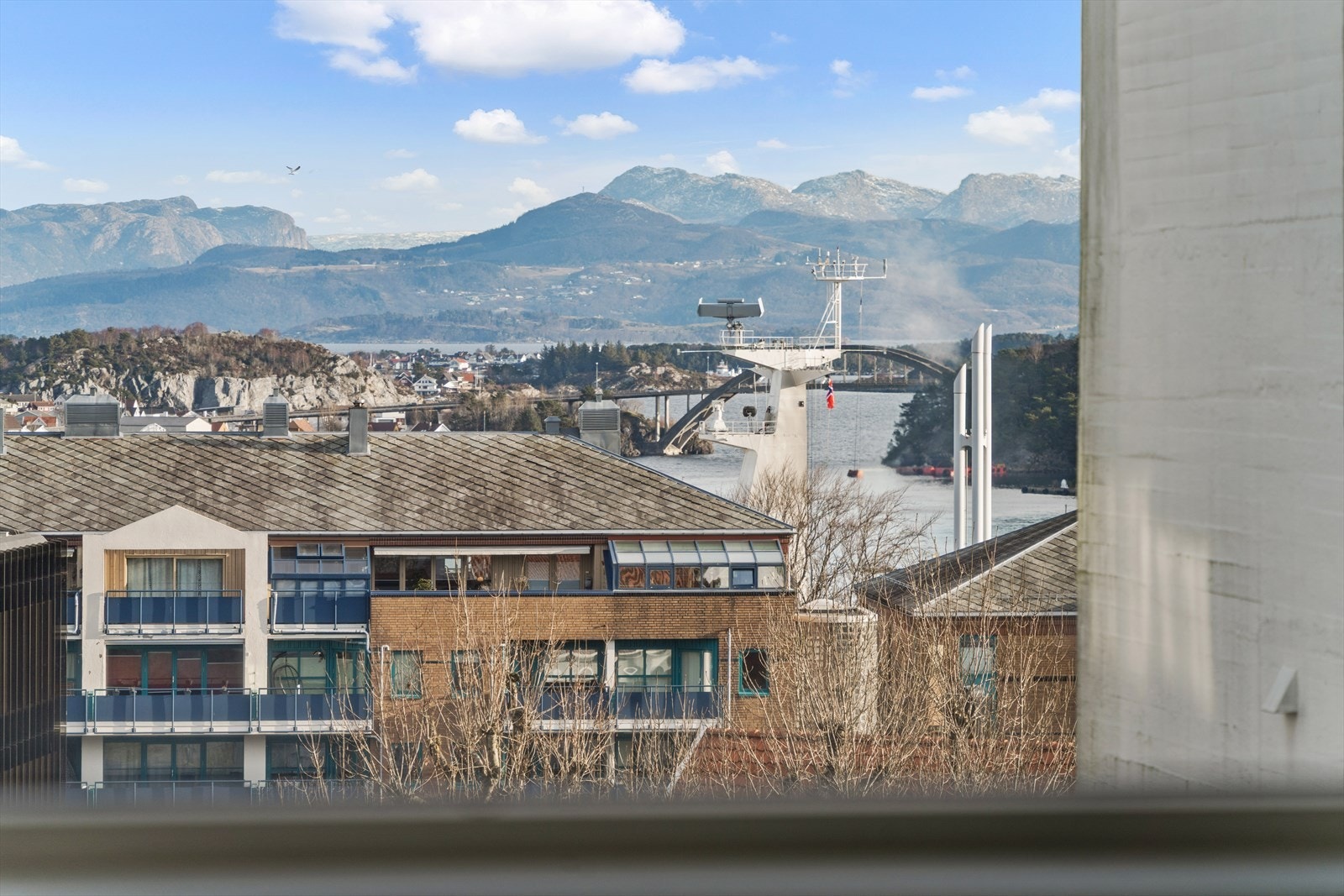 Utsikt fra soverom Galleribilde