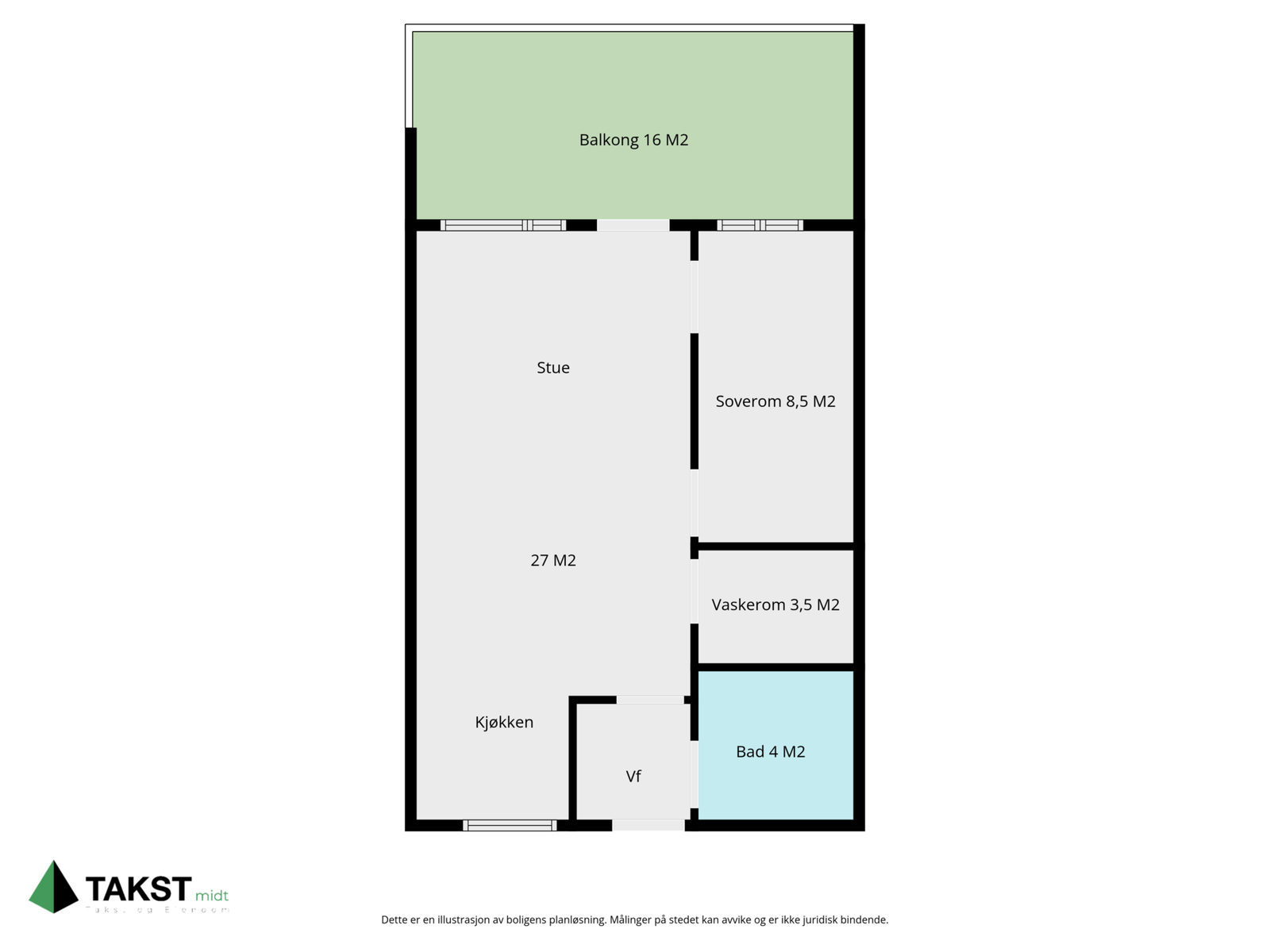 Planskisse Galleribilde