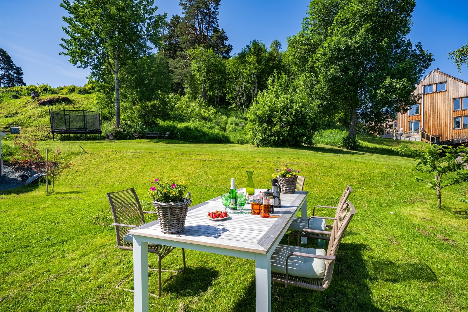 Ikke den dummeste plassen å nyte sommerdagene. Galleribilde