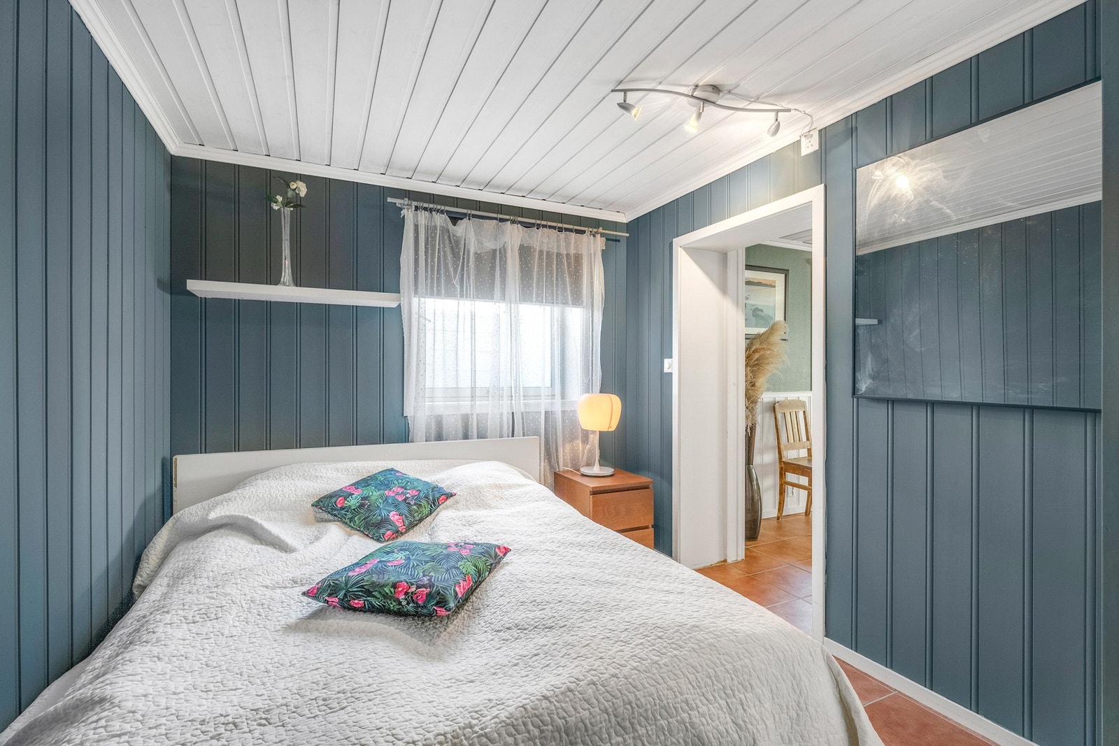 Soverommet i underetasjen er på 7,5 kvm. Galleribilde