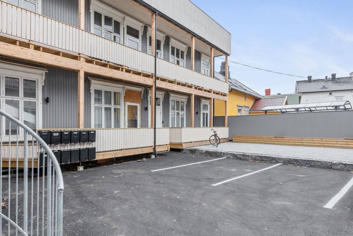 Vi har en ledig parkering Galleribilde