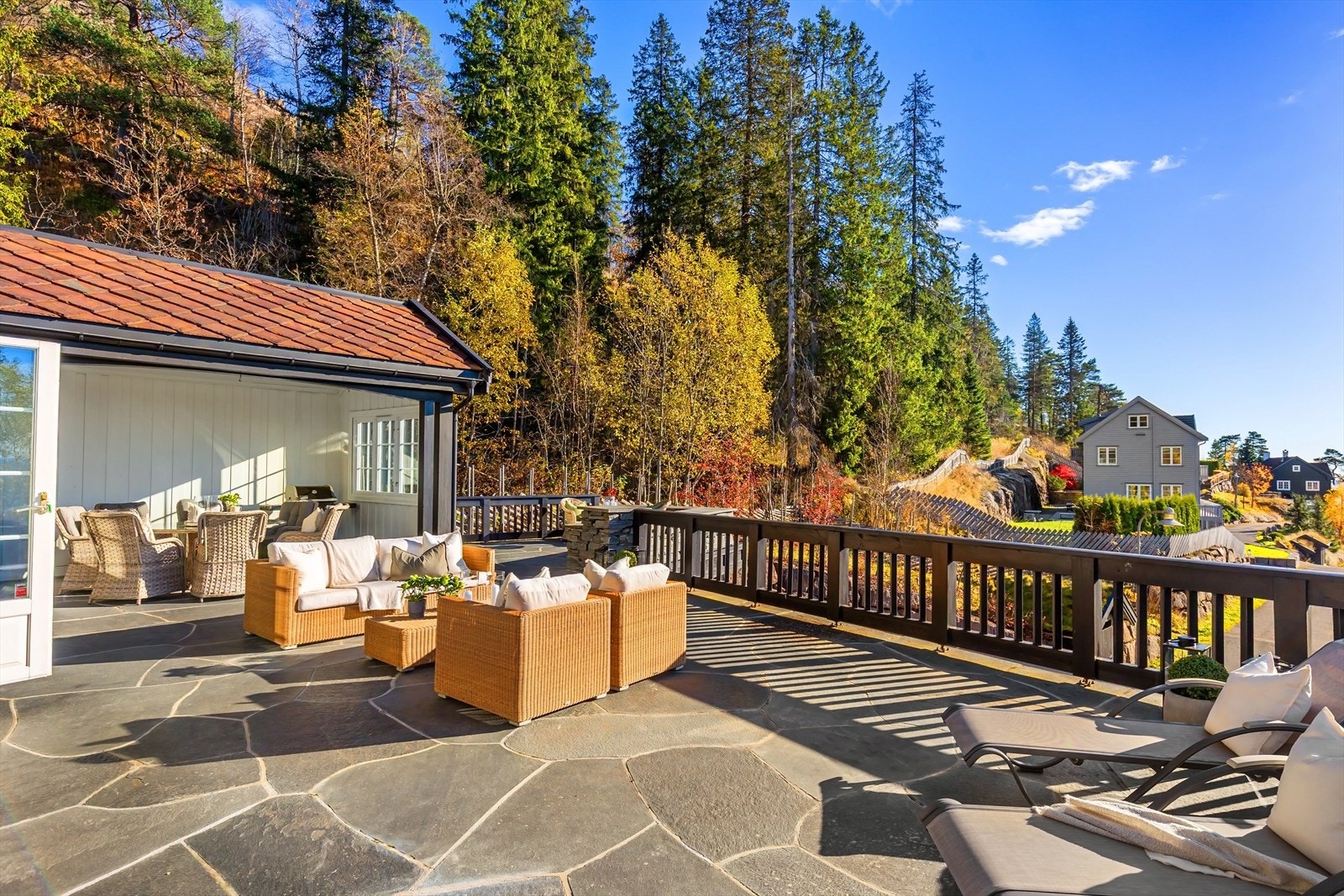 Overbygget uteplass Galleribilde